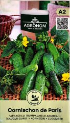 Cucumber Cornichon de Paris Gherkin Seeds.